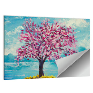 Blooming Sakura Artwork Wall Art