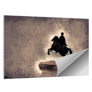 The Bronze Horseman Wall Art