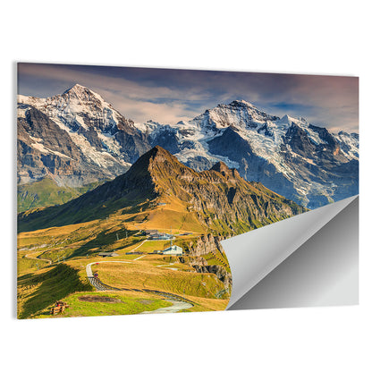 Stunning Mountain In Grindelwald Wall Art
