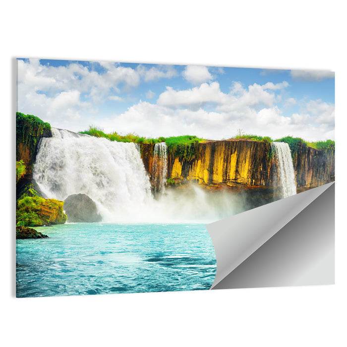 Dray Nur Waterfall Wall Art as a poster print