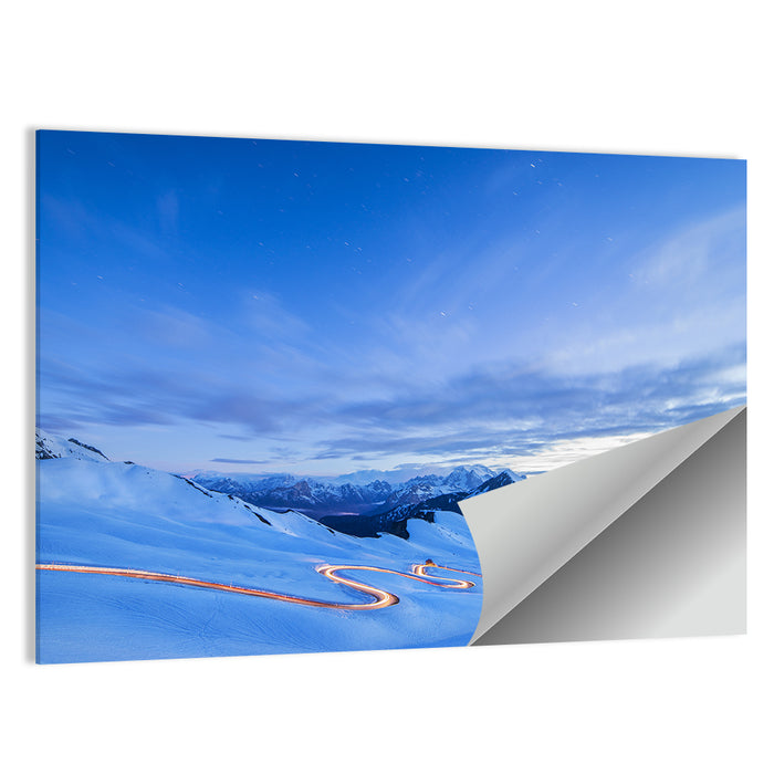 Passo Giau Sunset, Dolomites Italy Wall Art as a poster print