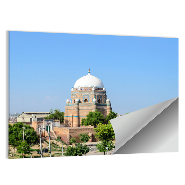 Shah Rukn-e-alam Tomb, Multan Wall Art as a poster print