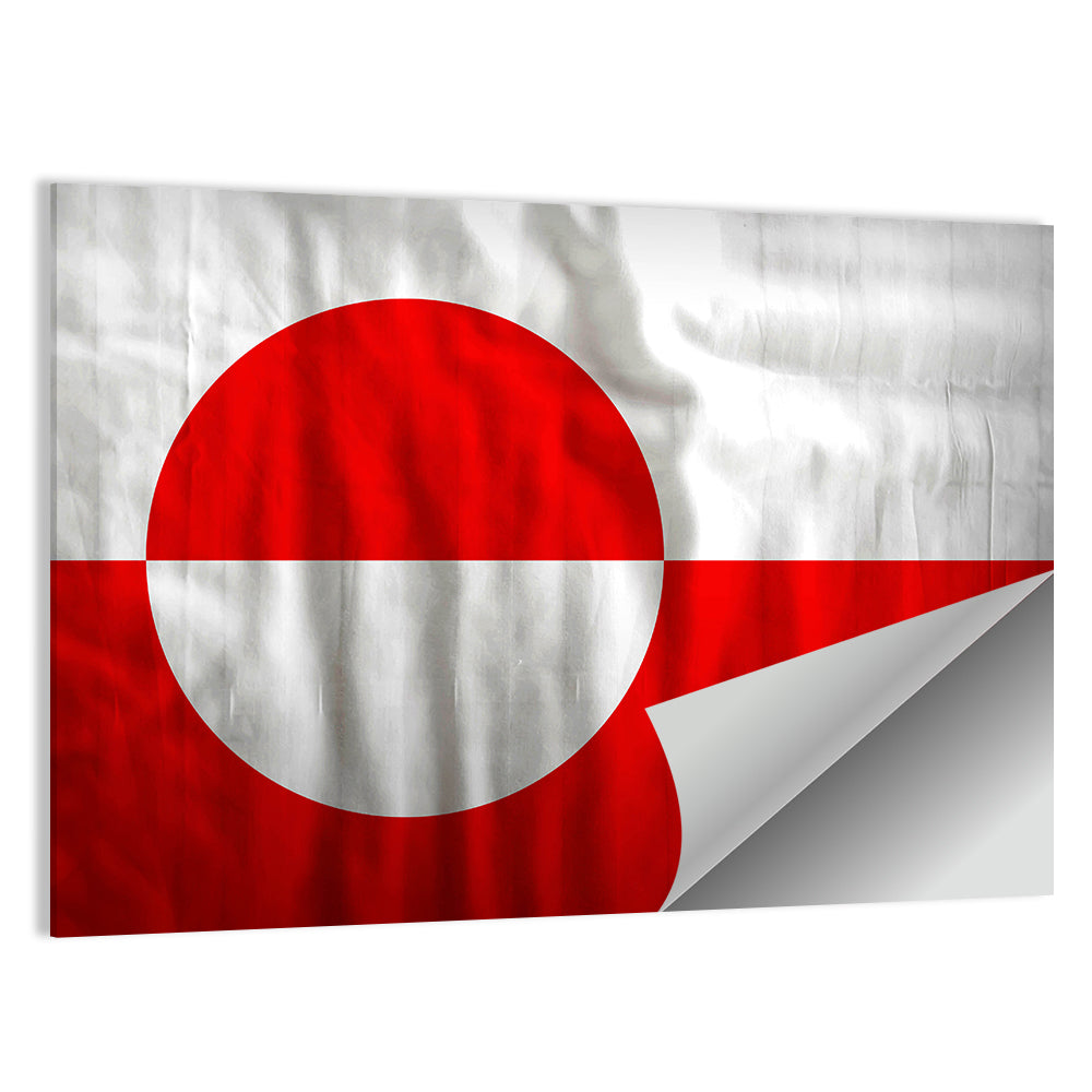Greenland Flag Wall Art