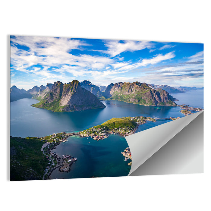 Reine Harbor, Lofoten Islands Wall Art as a poster print
