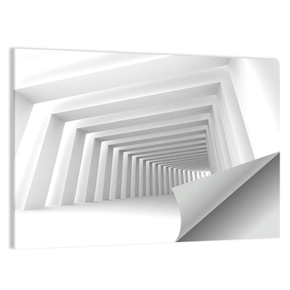 Luminous Corridor Wall Art