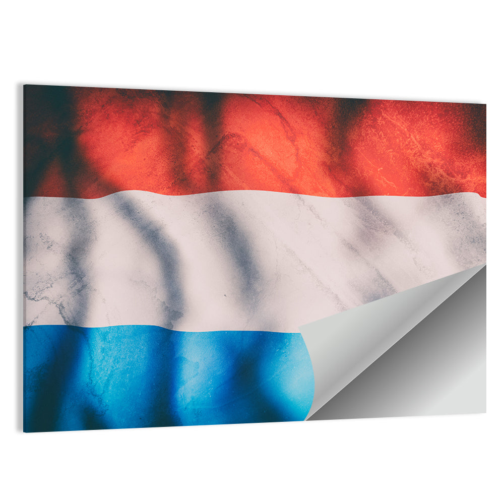 Luxembourg Flag Wall Art