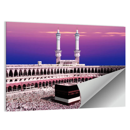 Kaaba at Twilight Wall Art