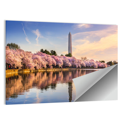 Washington Monument at Tidal Basin Wall Art