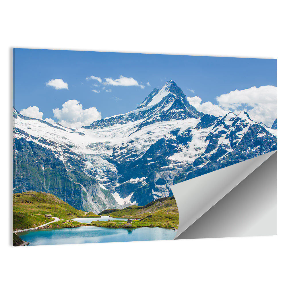 Schreckhorn Over Bachalpsee Wall Art