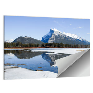 Mount Rundle On Vermilion Lakes Wall Art