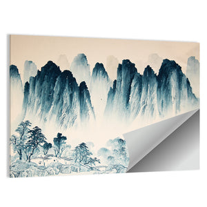 Chinese Mountain Artwork Wall Art