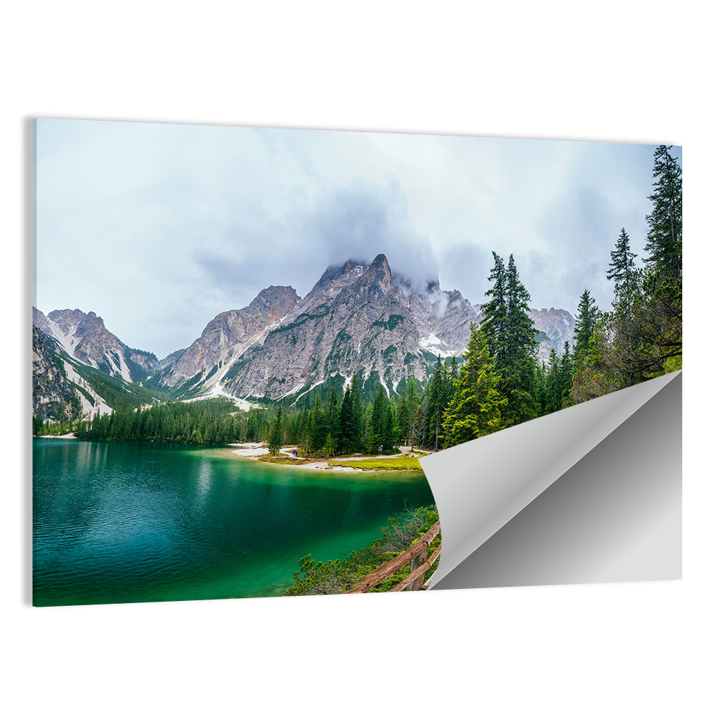 Lago Di Braies, Dolomites Wall Art