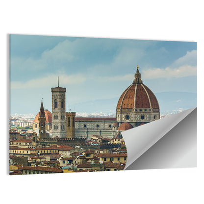 Florence Cathedral Dome and Bell Tower Wall Art