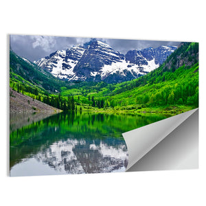 Maroon Bells In Colorado Wall Art