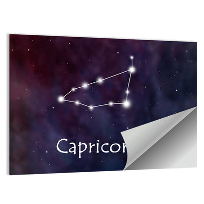 Capricorn Constellation Wall Art
