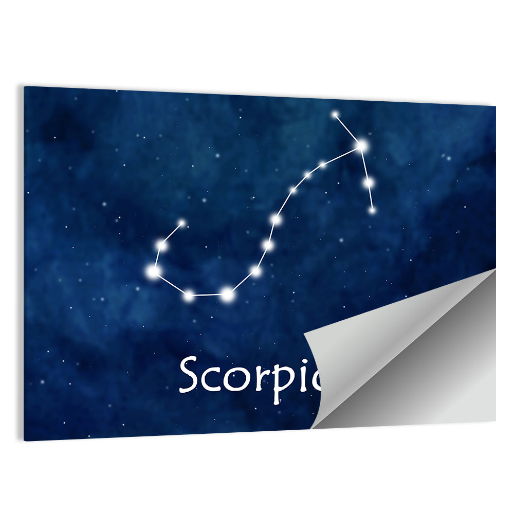 Scorpio Constellation Wall Art