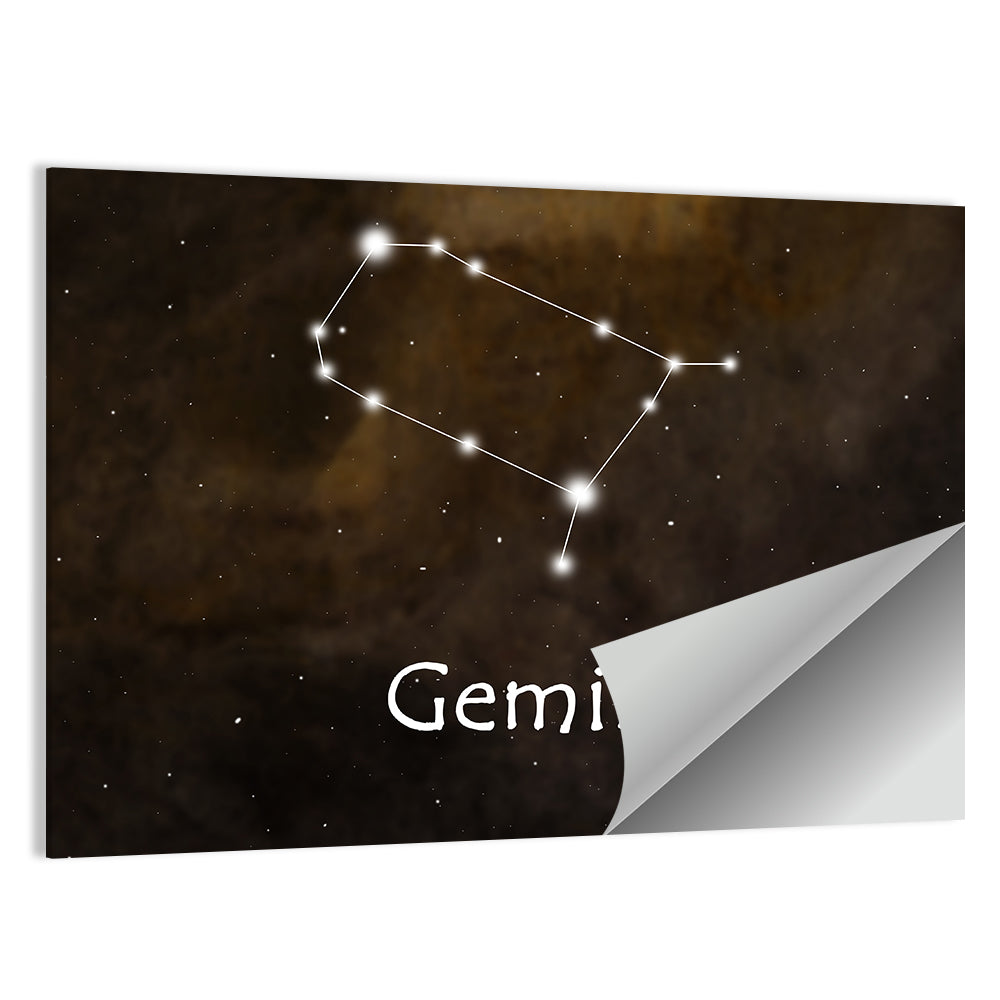 Gemini Constellation Wall Art