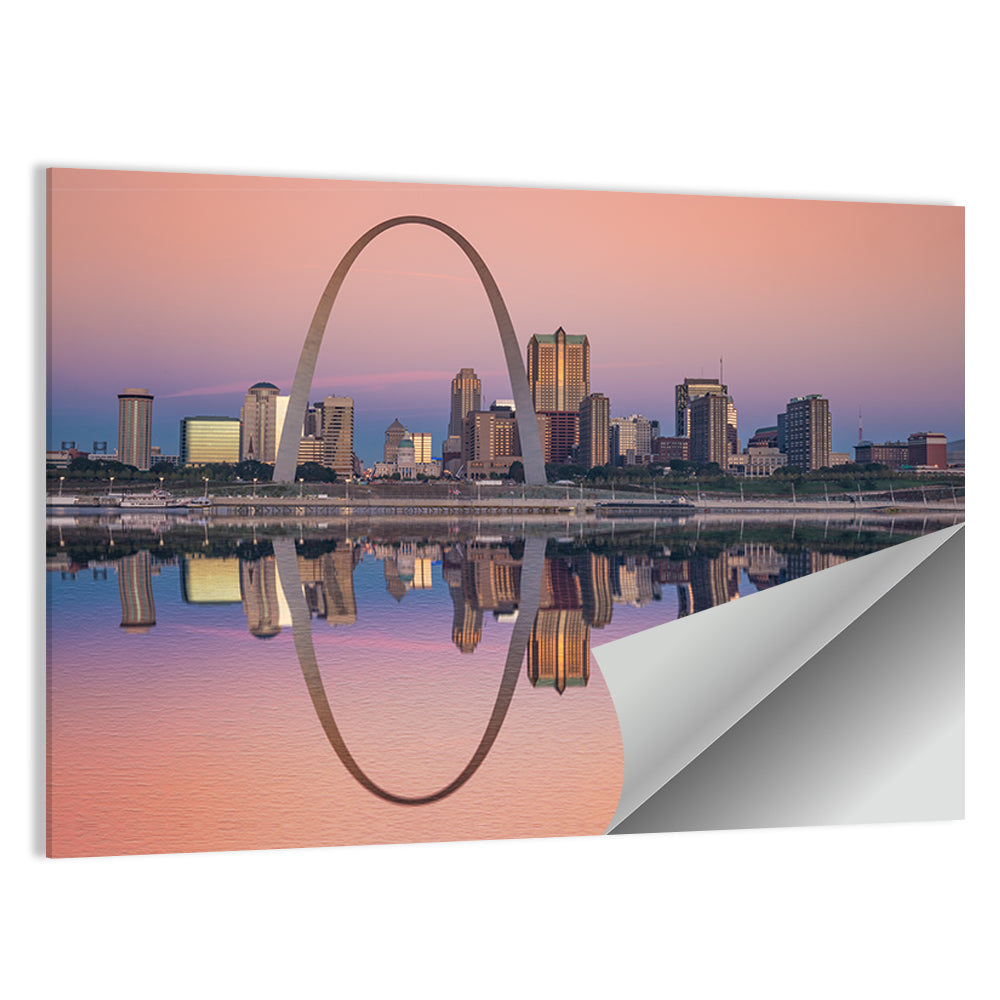 St Louis Gateway Arch Skyline Wall Art