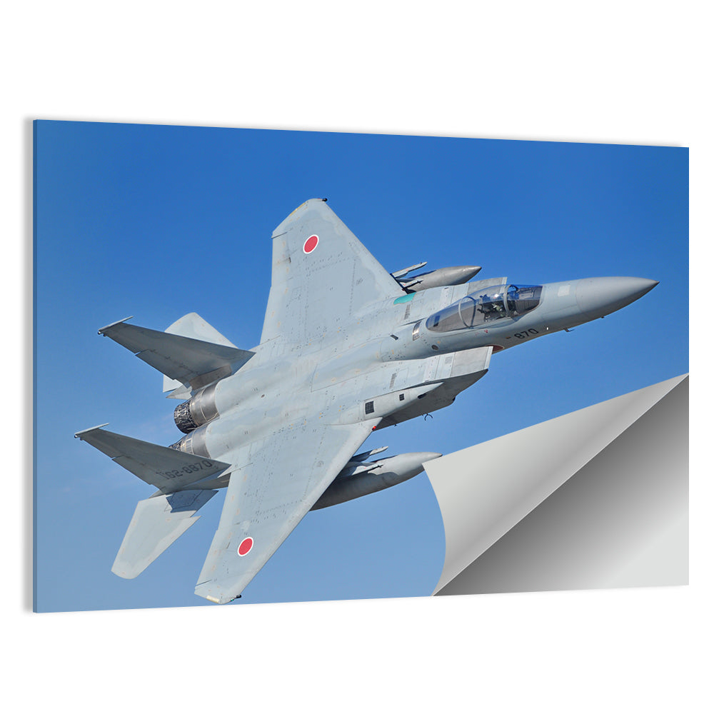 Jasdf F-15 Eagle Fighter Wall Art