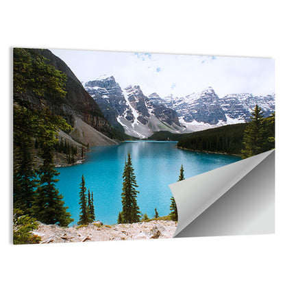 Moraine Lake In Canada Wall Art