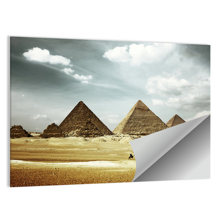 Great Pyramids of Giza Wall Art as a poster print