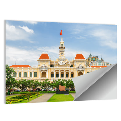 Ho Chi Minh City People's Committee Building Wall Art