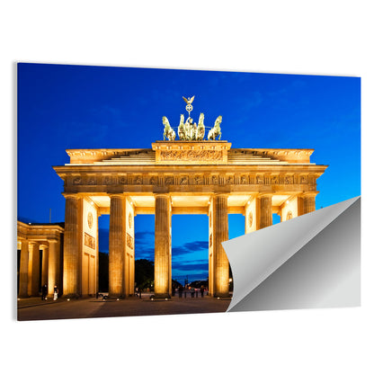 Brandenburg Gate at Dusk Wall Art