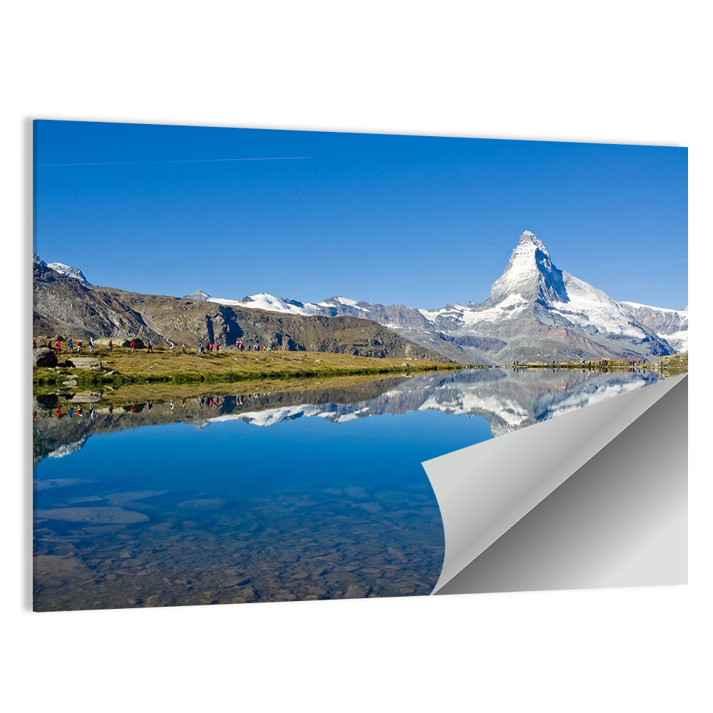 Matterhorn Lake Reflection Wall Art