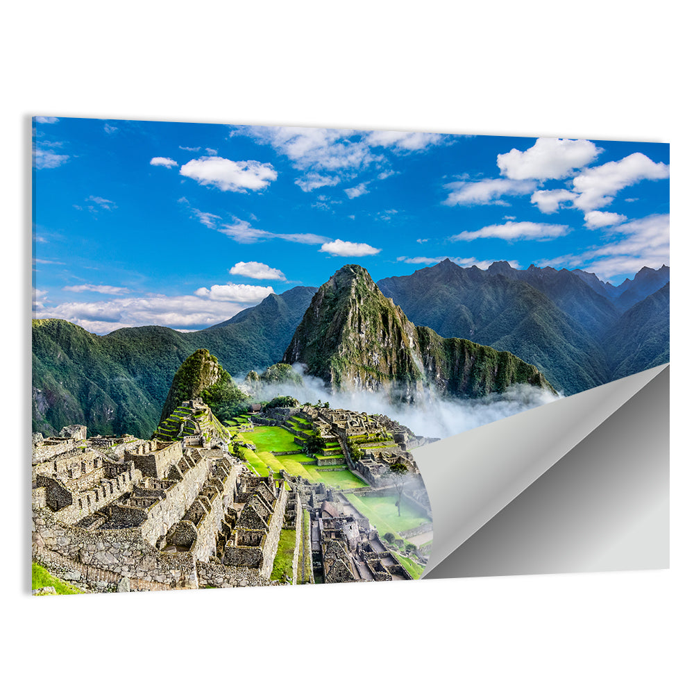 Machu Picchu Among Mountain Clouds Wall Art