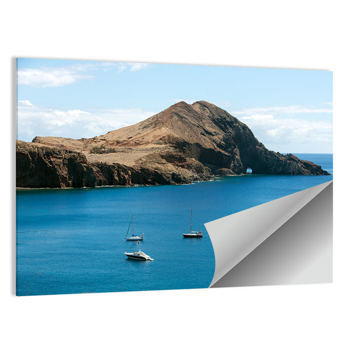 Ponta De Sao Lourenco Cliffs, Portugal Wall Art as a poster print