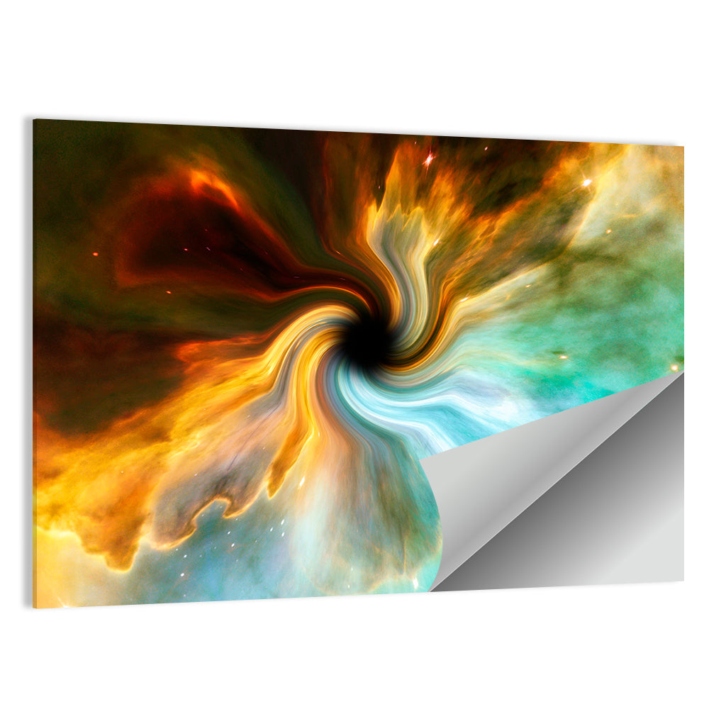 Black Hole Vortex Wall Art