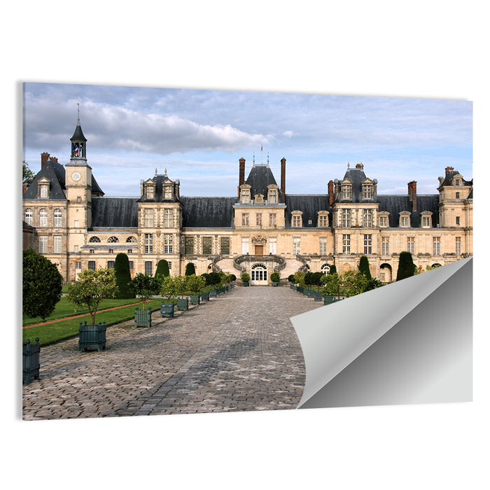 Palace of Fontainebleau, France Wall Art as a poster print