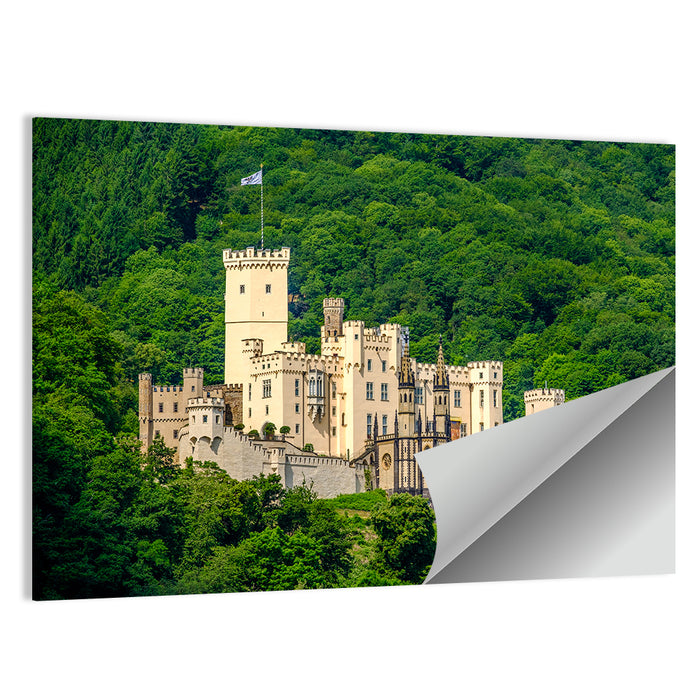 Stolzenfels Castle on the Rhine Wall Art as a poster print
