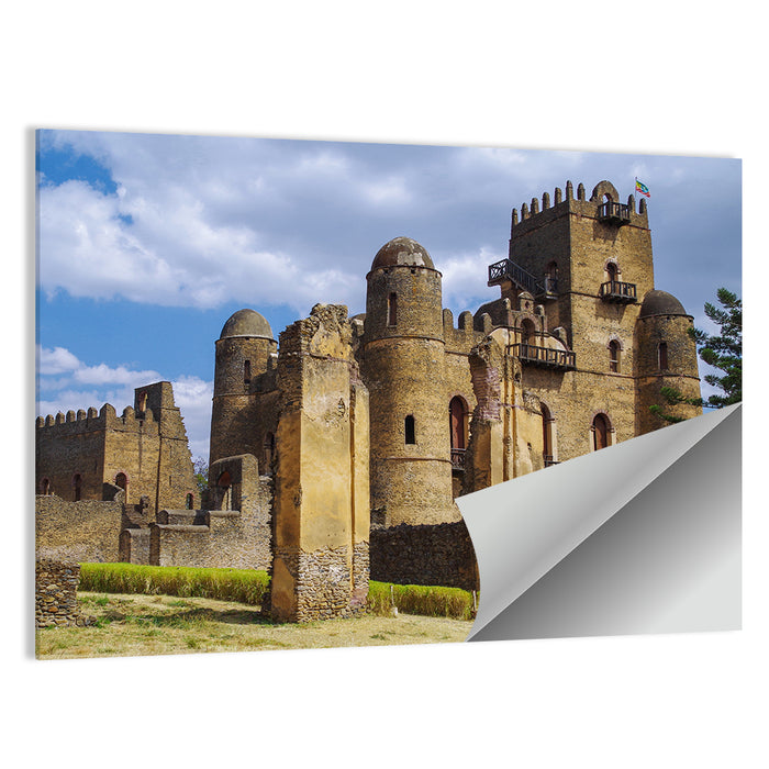 Fasil Ghebbi Fortress, Gondar Wall Art as a poster print