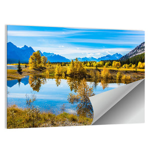 Abraham Lake & Rocky Mountains Canada Wall Art