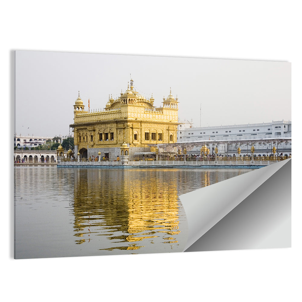 Golden Temple Reflection, Amritsar Wall Art