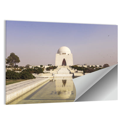 Mazar-e-quaid Mausoleum Reflecting Pool Wall Art