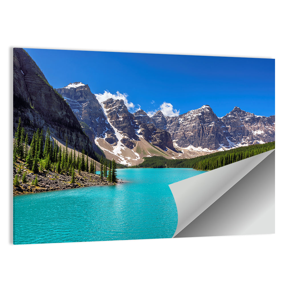 Turquoise Moraine Lake, Banff Wall Art