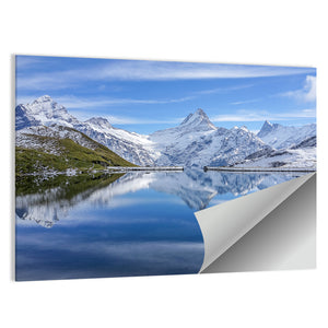 Scenic Mountain Lake Switzerland Wall Art