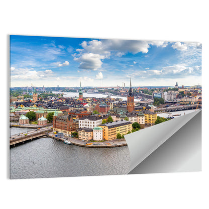 Gamla Stan Harbor, Stockholm Wall Art