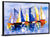 Scenic Boat In Sea Wall Art