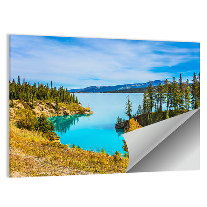 Abraham Lake In Canada Wall Art