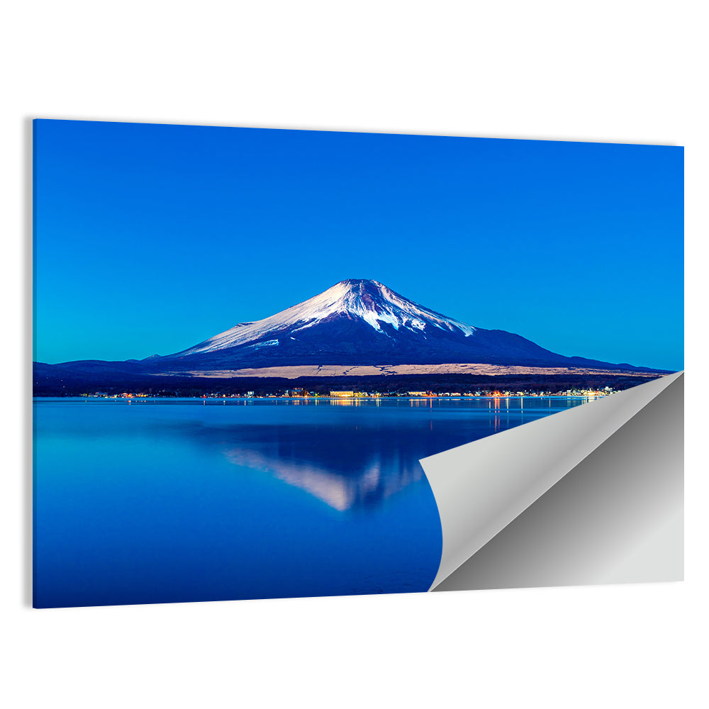 Mount Fuji Reflection Over Lake Yamanaka Wall Art