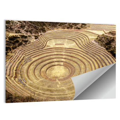 Moray Terraces, Maras Peru Wall Art