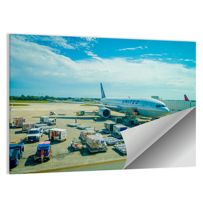 Cancun International Airport Tarmac Wall Art