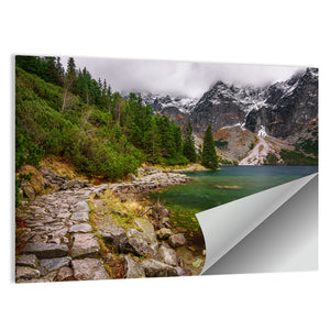 Mountain Lake In High Tatras Slovakia Wall Art