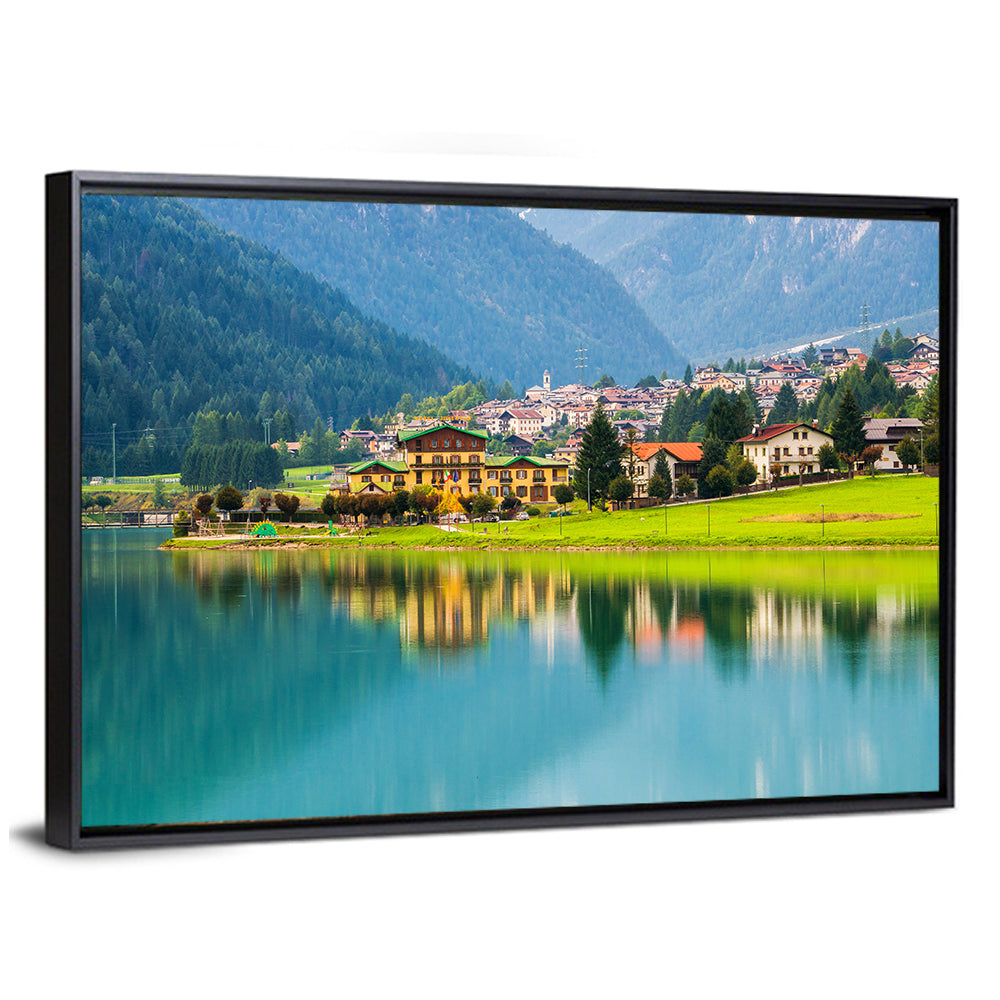 Lake Auronzo Reflection Wall Art