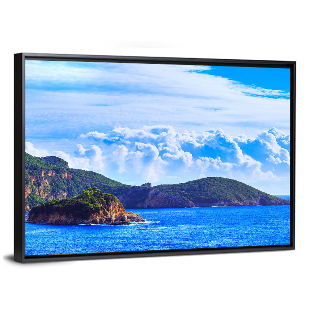 Paleokastrica Coastline, Corfu Wall Art