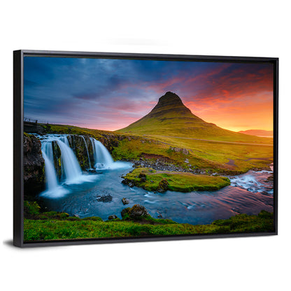 Kirkjufell at Sunset Wall Art