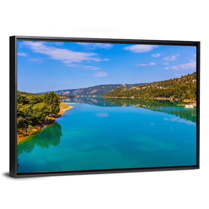 Lake Sainte Croix Du Verdon Wall Art